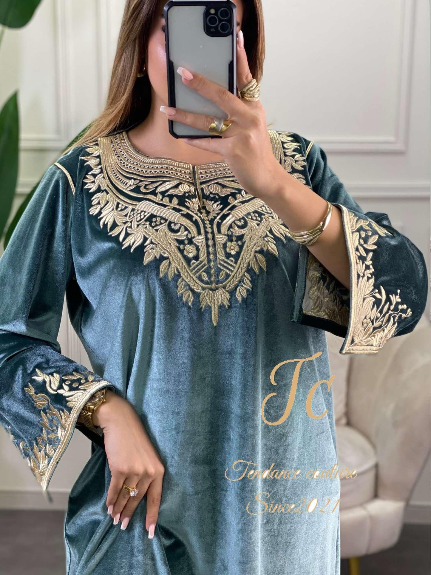 Robe orchidée
